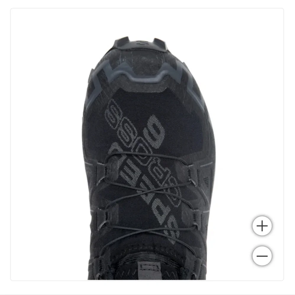 New! Salomon Ladies' Women Girls Speedcross 6 Shoe Black Color QuickLACE NWT NIB - Picture 7 of 12